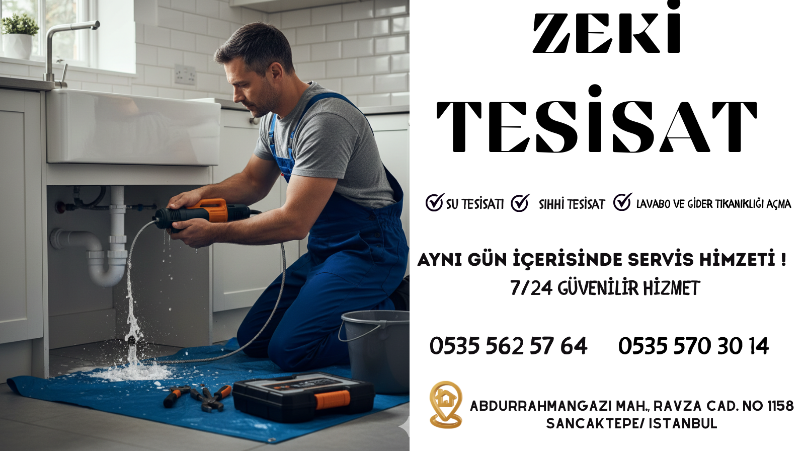 sarıgazi su tesisatçı